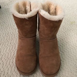 UGG® Bailey Suede Bow II Boots